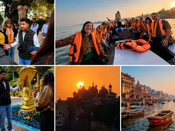 Spiritual Varanasi Walking Tour with Ganga Aarti