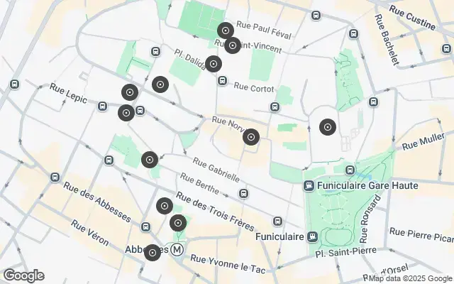 Tour map