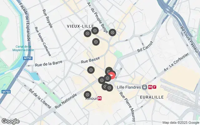 Tour map