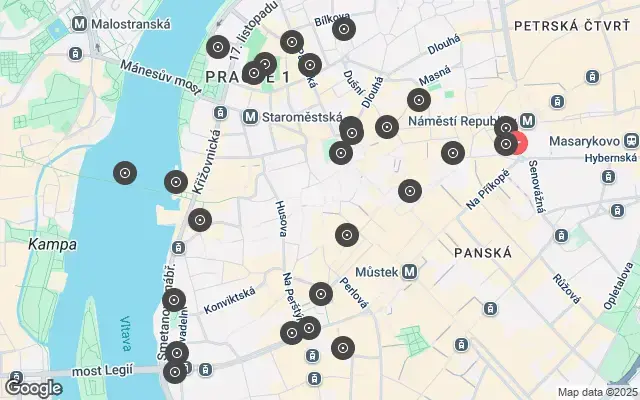 Tour map