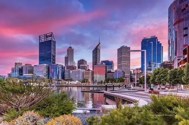 Perth: „Das Herz der Stadt des Goldes“.