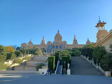 Short hike on Montjuic mountain