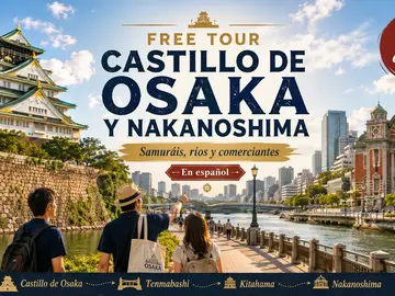 Visita guidata gratuita del Castello di Osaka e di Nakanoshima.