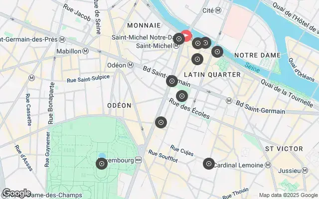 Tour map