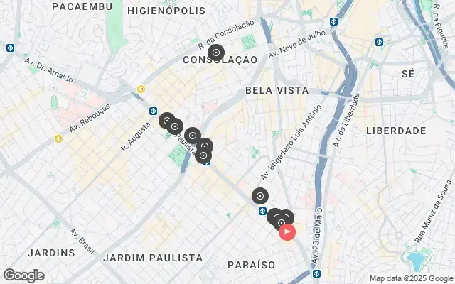 Tour map