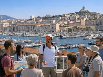 La grande storia di Marsiglia / guida locale francese 20 max