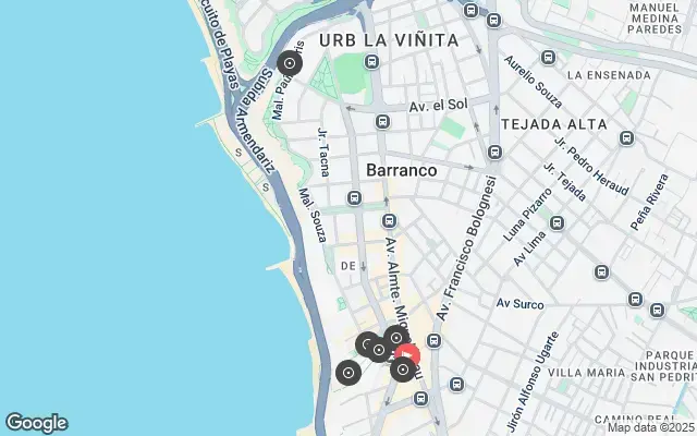 Tour map