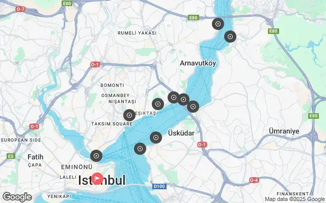 Tour map