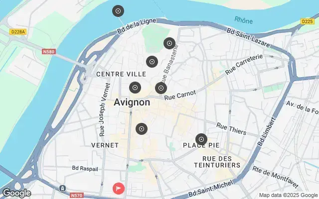 Tour map