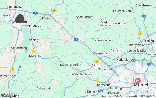 Tour map