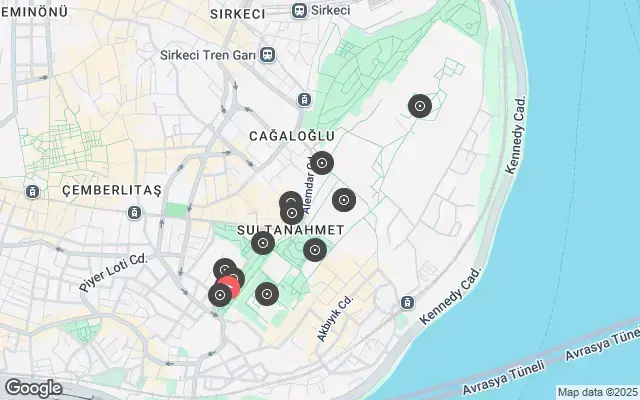 Tour map