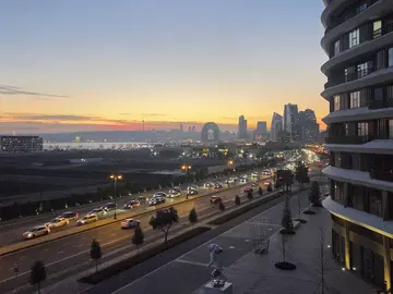 Recorrido fotográfico a pie por Bakú 