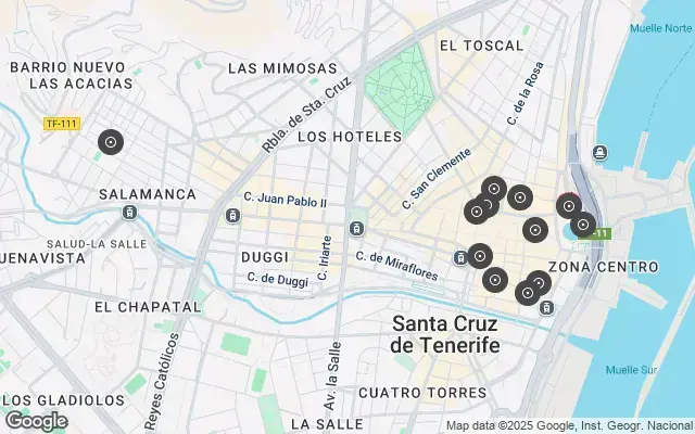 Tour map