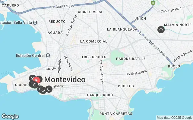 Tour map
