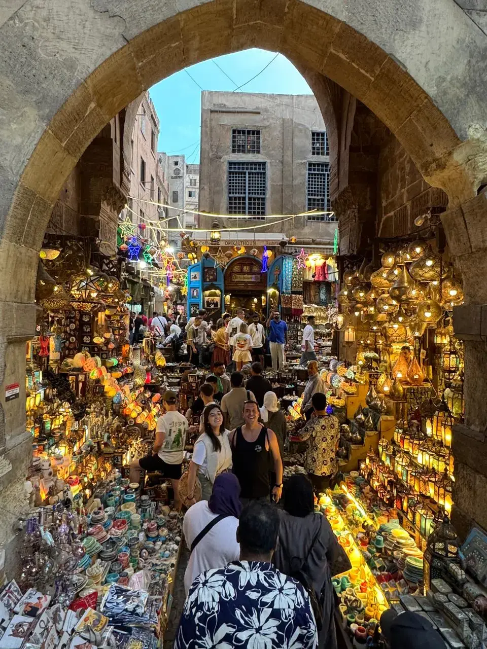 El Cairo antiguo: la calle del moez y Khan Khalil Bazar