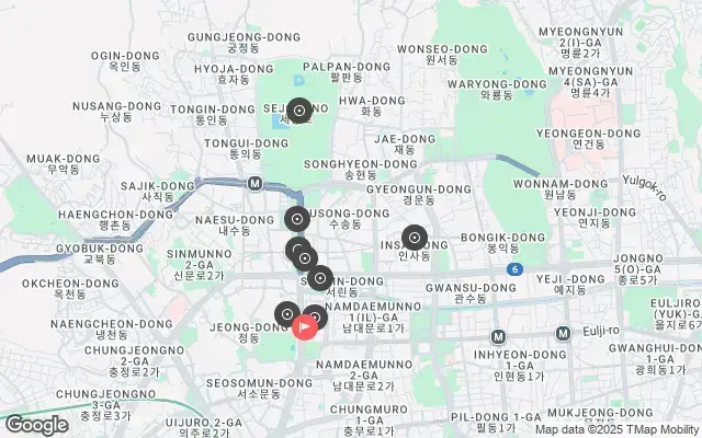 Tour map