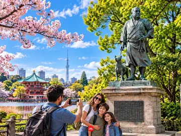 Exploración Profunda del Parque Ueno: Samuráis, Templos y el Nacimiento del Tokio Moderno