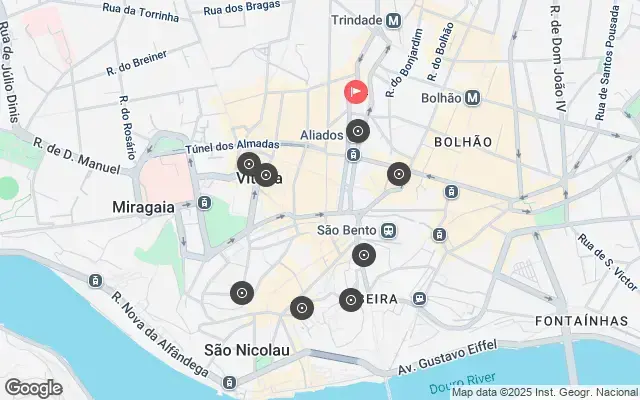 Tour map