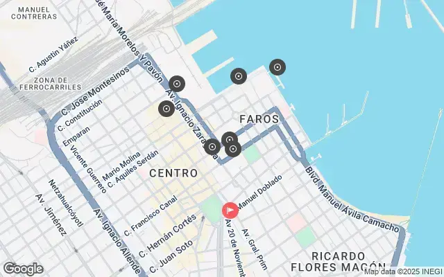 Tour map