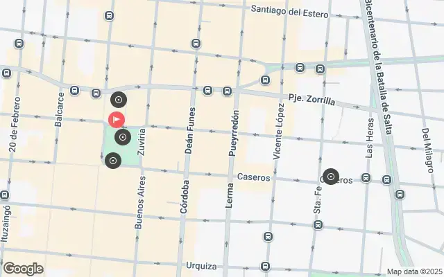 Tour map