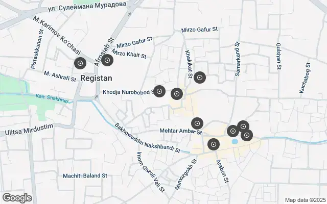 Tour map
