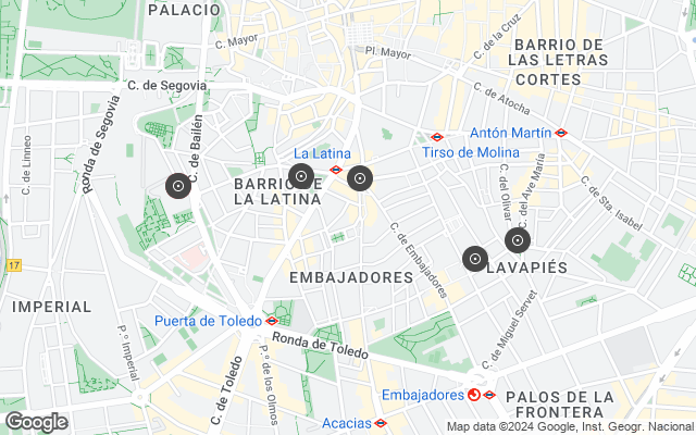 Tour map