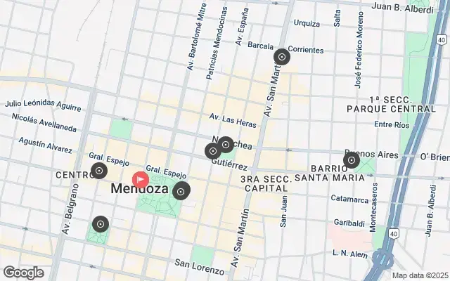 Tour map