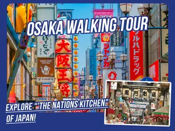 Nave ammiraglia del Free Walking Tour di Osaka 