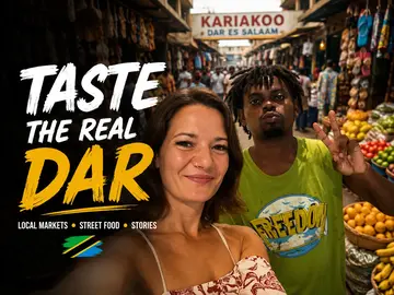 Dar es Salaam Local Market Tour | Street Food & Everyday Life