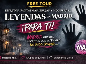Free walking tour: Geheimnisse, Geister, Hexen und Lagerfeuer… Legenden in Madrid 👻🔥 🗝️