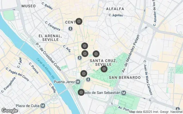 Tour map