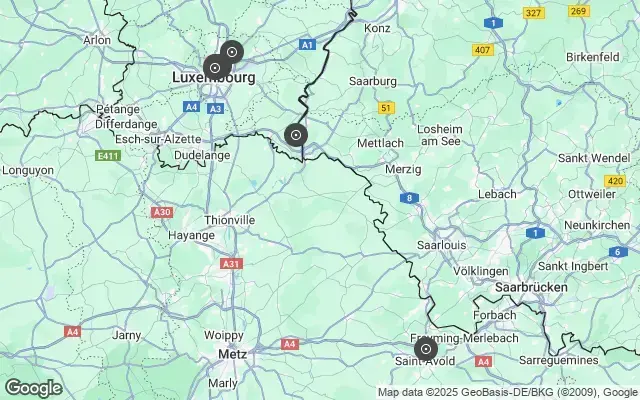 Tour map