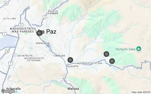 Tour map