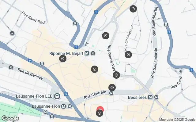 Tour map
