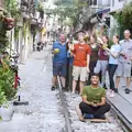 Hanoi Walking Tour with Car: Highlights, Train Street, Culture & Fun