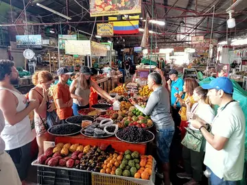 🥭 Tour della frutta del mercato Cali Galeria Alameda