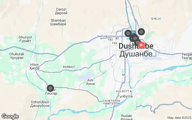 Tour map