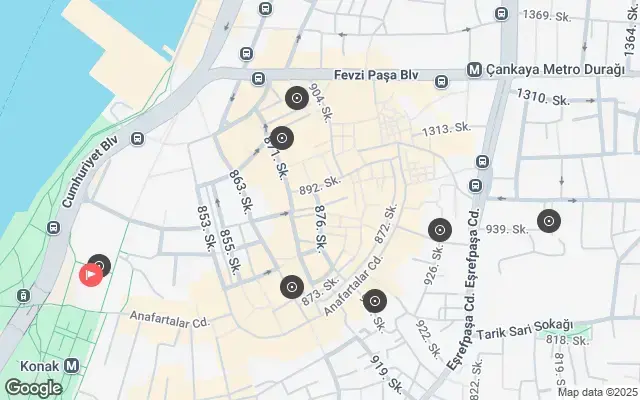 Tour map