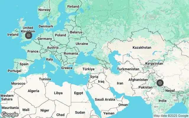 Tour map