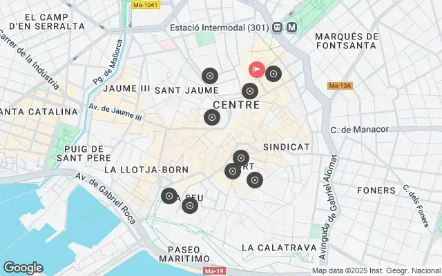 Tour map