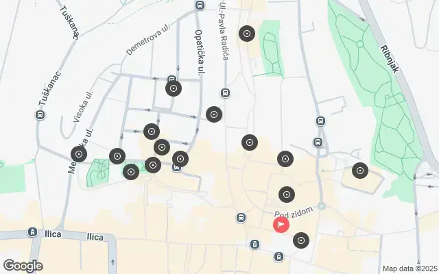 Tour map