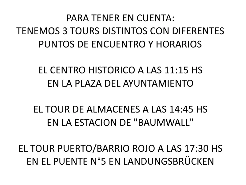Tour Gratuito Indispensabile di Amburgo