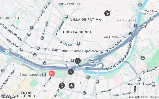 Tour map