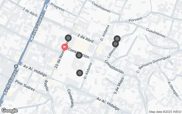 Tour map