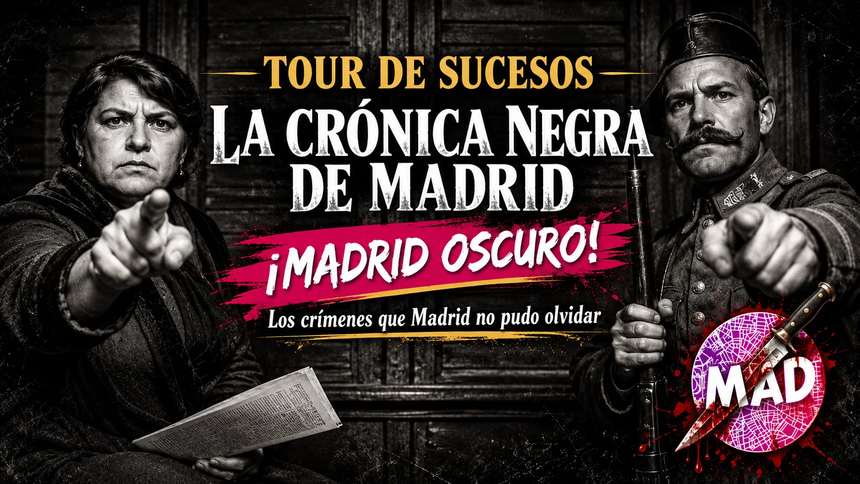 Schwarze Chronik von Madrid: Verbrechen, Geheimnisse und Verschwörungen ⚰️