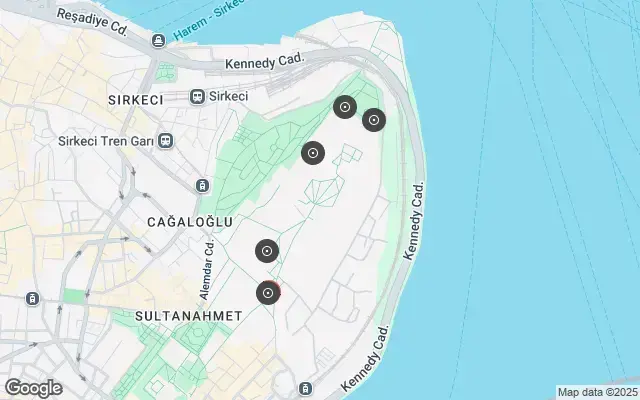 Tour map