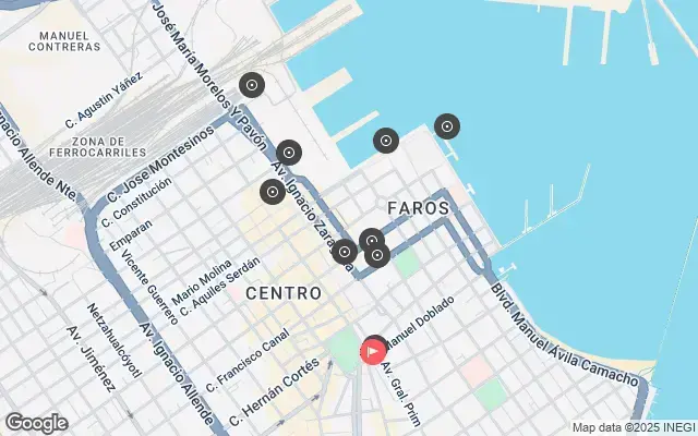 Tour map