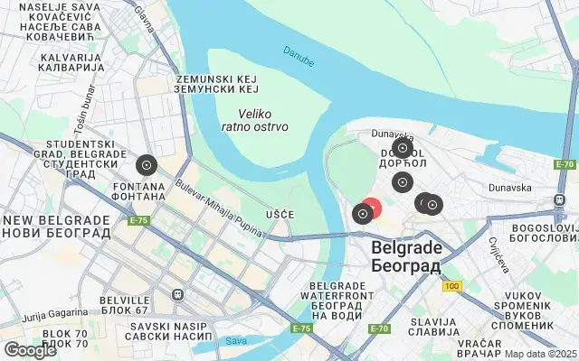 Tour map