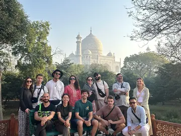 Recorrido al amanecer o al atardecer por el Taj Mahal