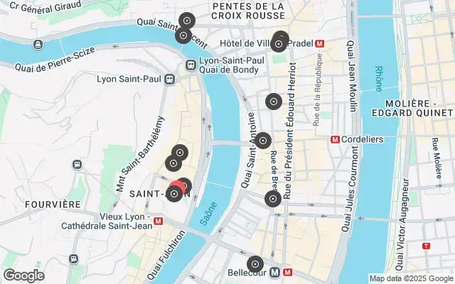 Tour map
